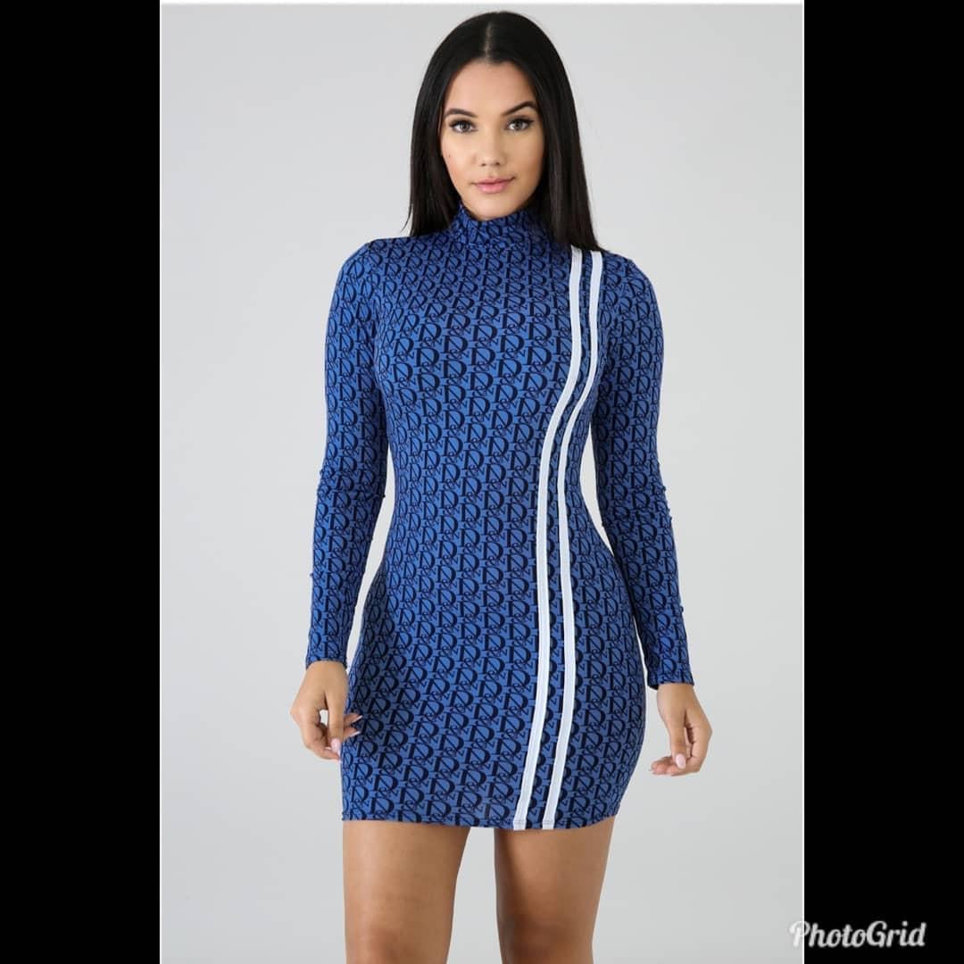 D&D Print Dress