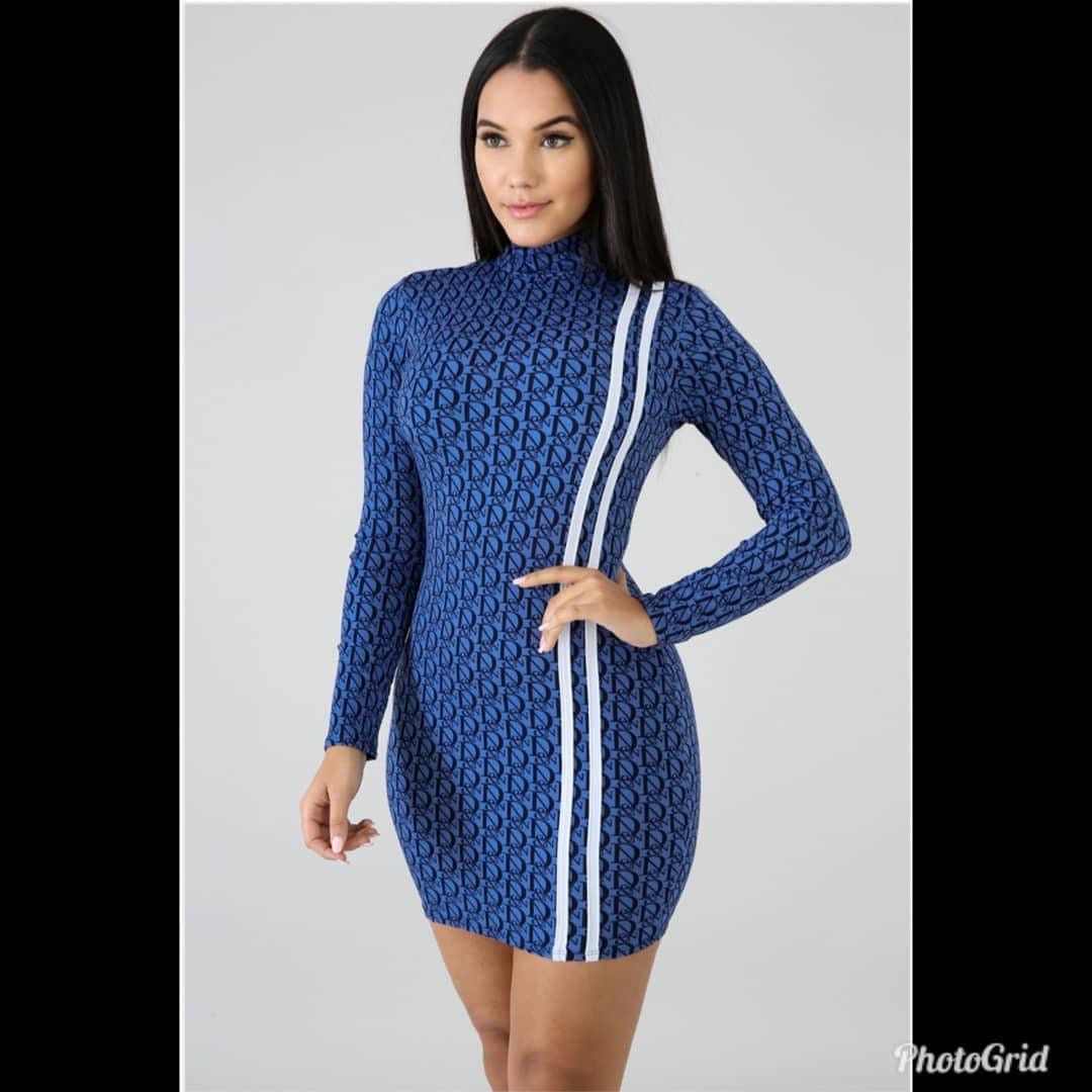 D&D Print Dress