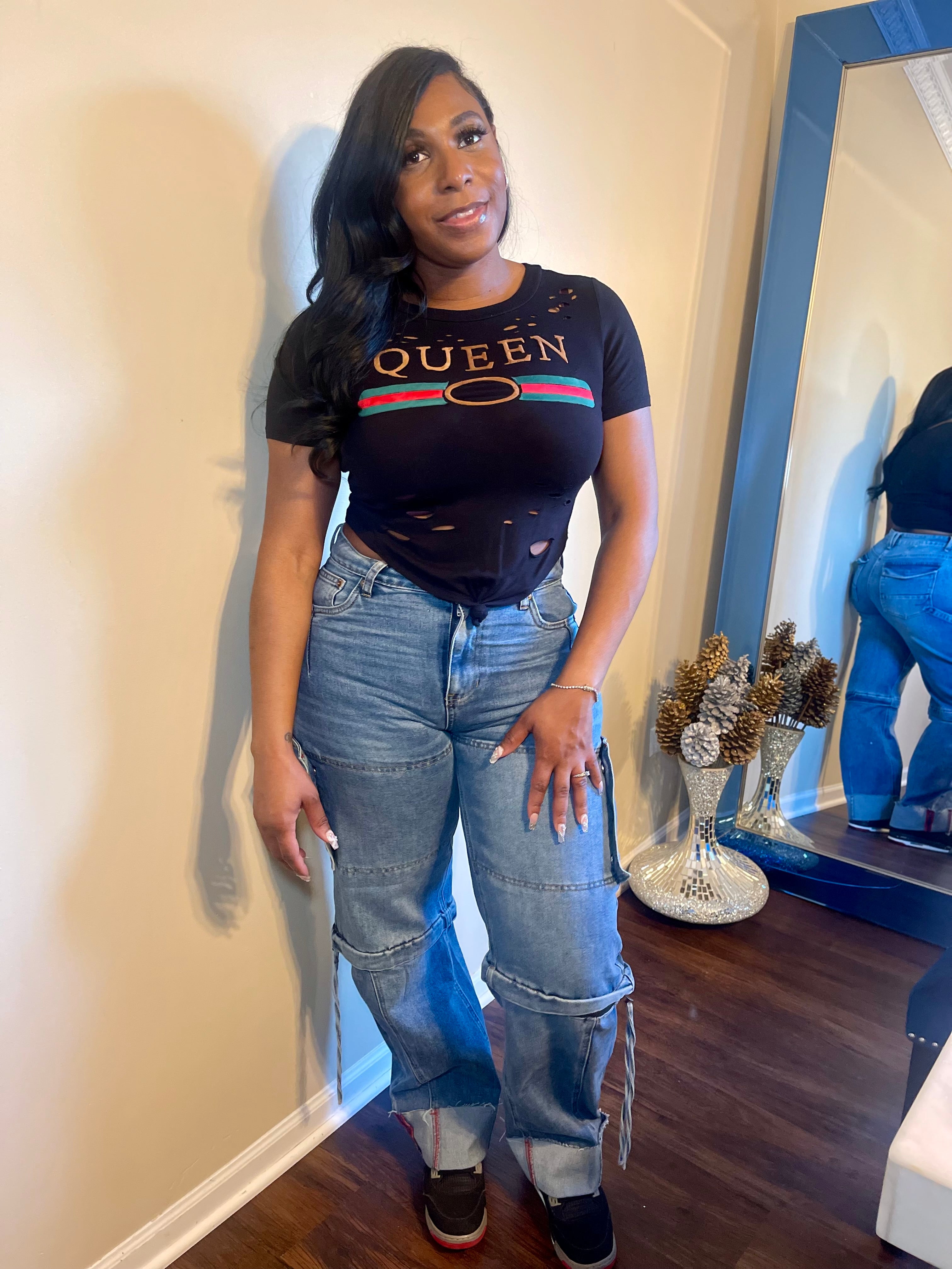 The Letting Go Convertible Cargo Jeans