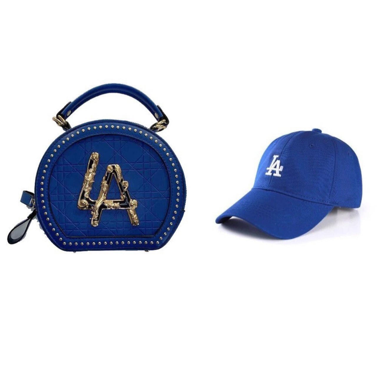 LA Hat and Purse Set