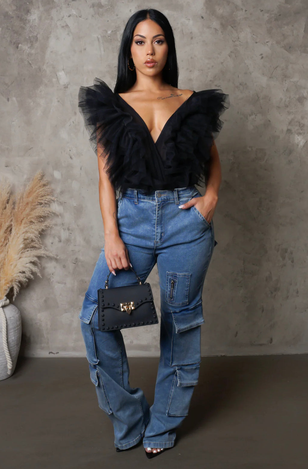 Jenny Cargo Baggy Jeans