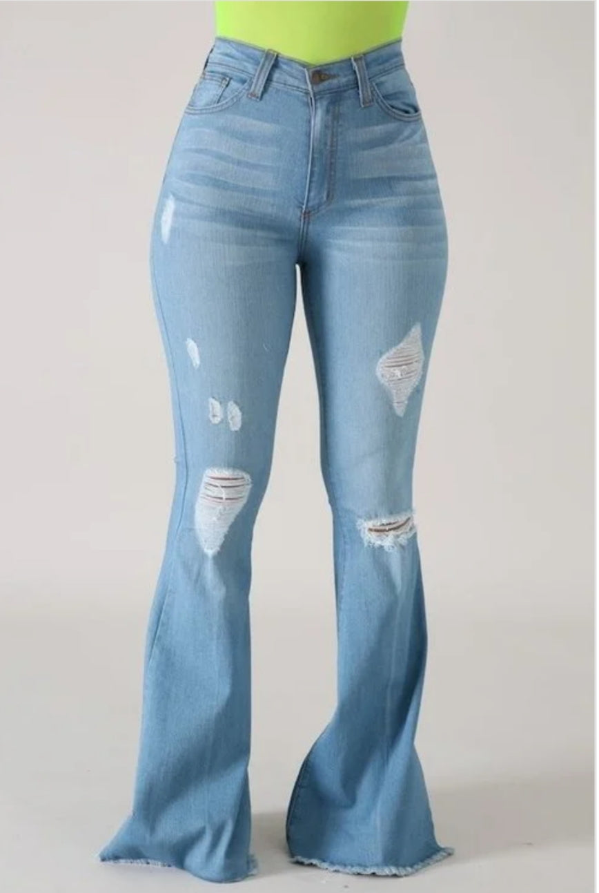Bella Flare High Rise Skinny Jean