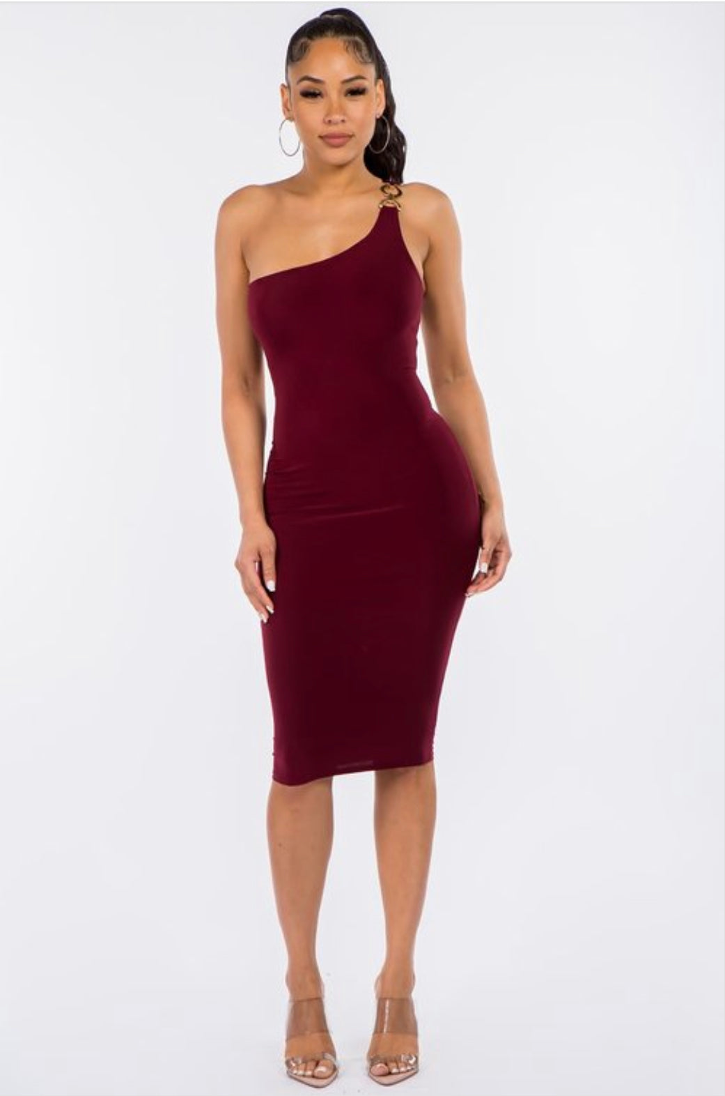 JLo One Shoulder Dress