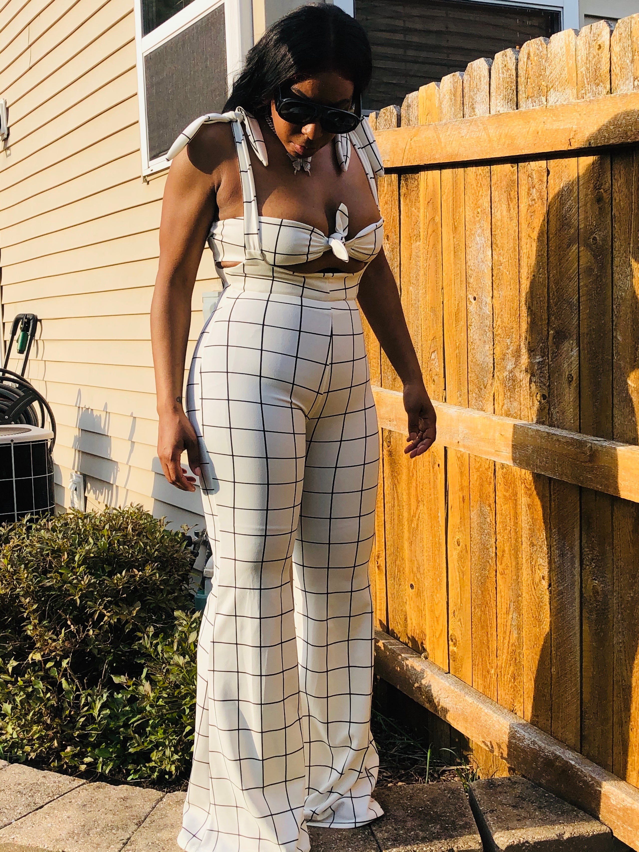 Donna Bell Bottom Set