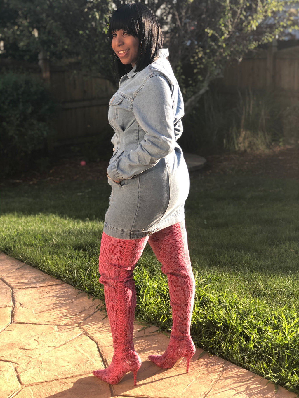 Interest Free Jacket Dress