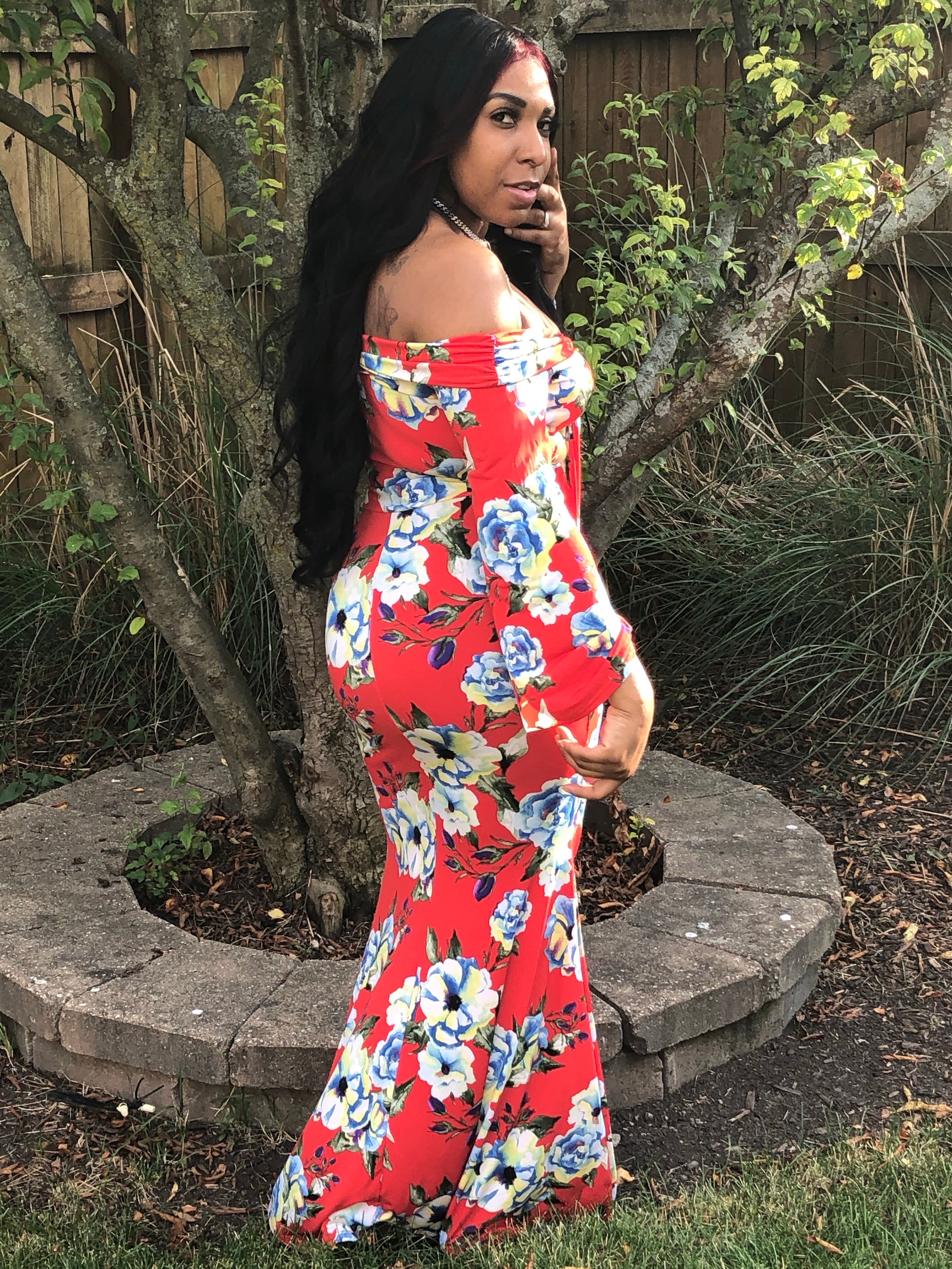 Poisonous Maxi Dress