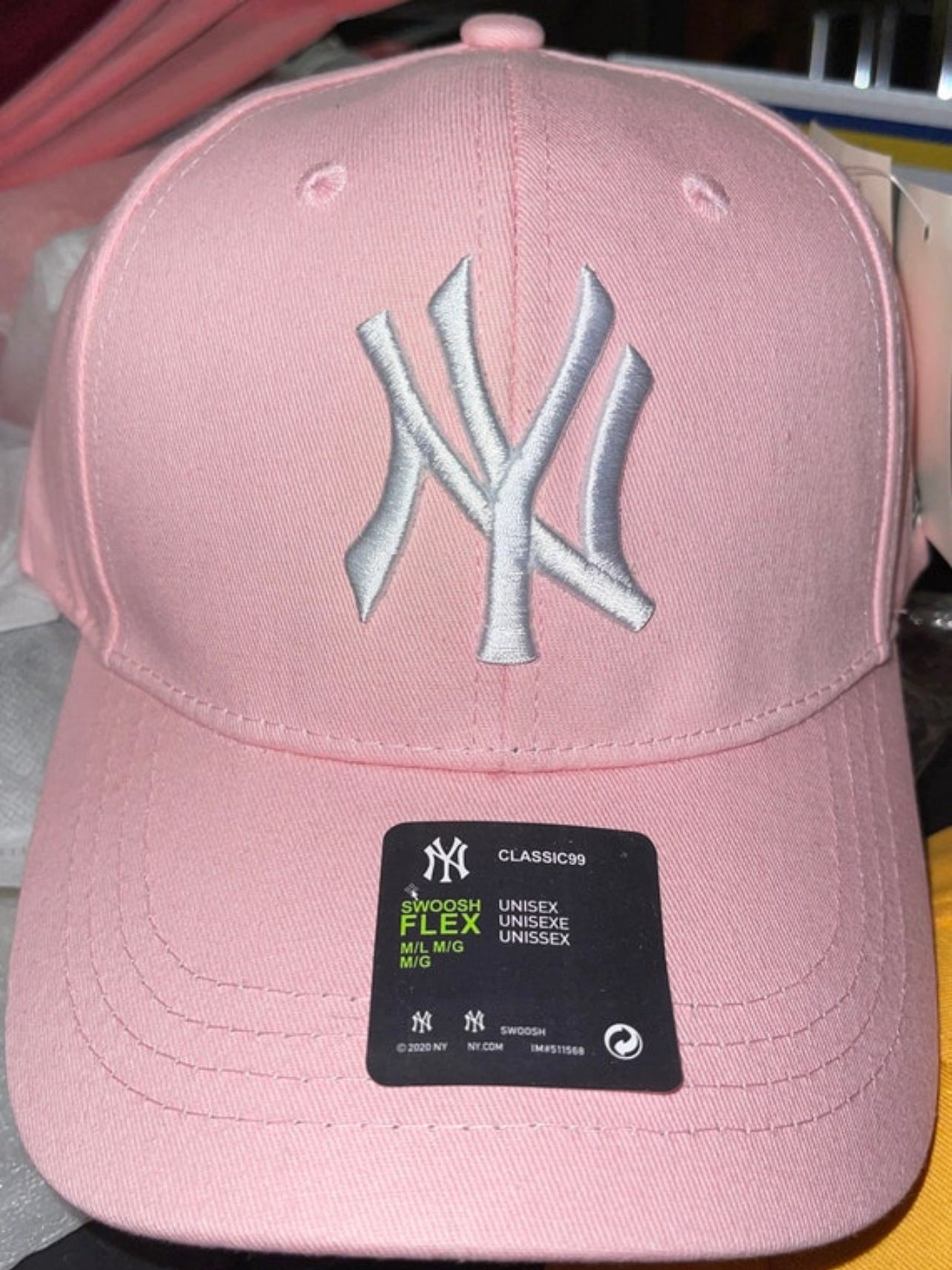 NY adjustable baseball Hat Only